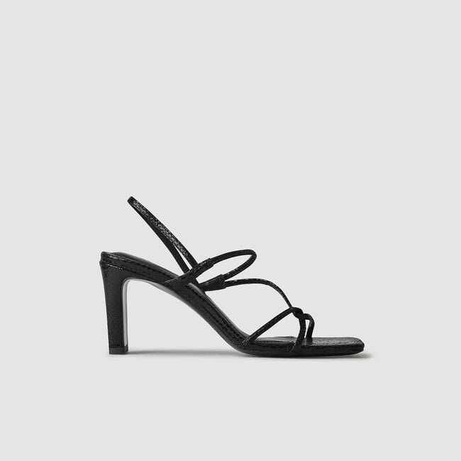Sandalias con tiras finas